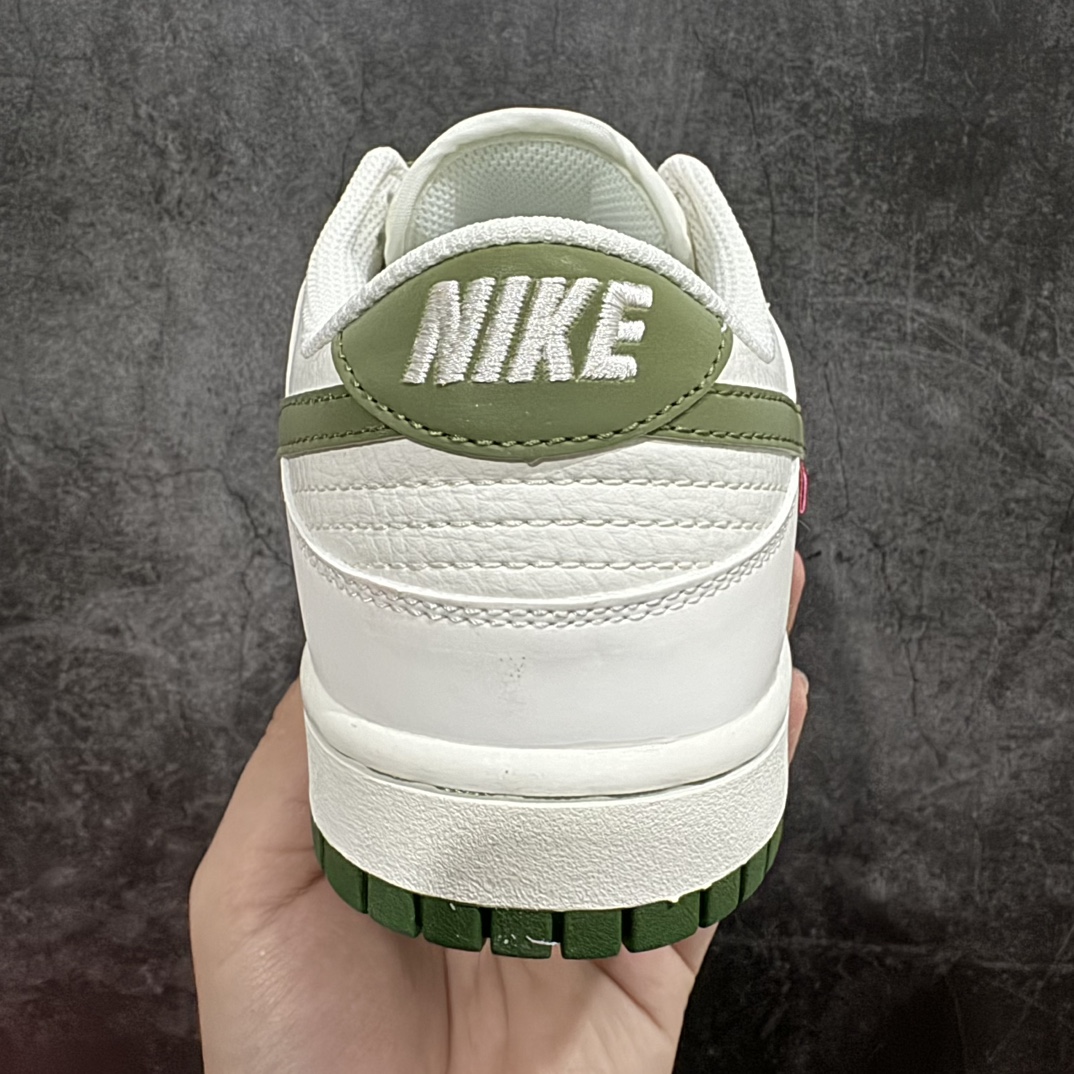 定制版NikeSBDunkLowxSupreme白军绿纯原大厂出品极力推荐原装头层材料独家版型蒸餾加工帶