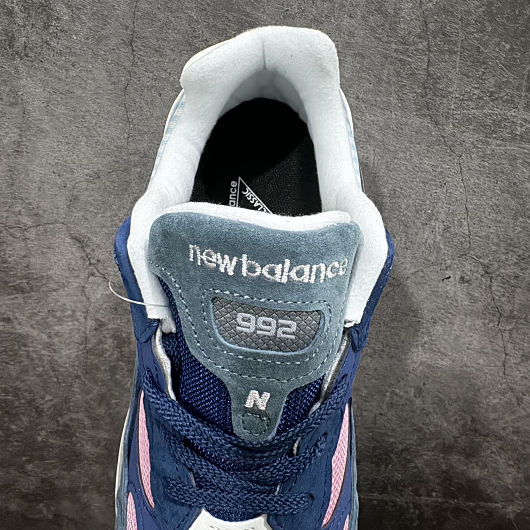 纯原版本NewBalance新百伦NB992总统复古慢跑鞋蓝绿粉M992NT正确3M反光细节原楦原纸版开