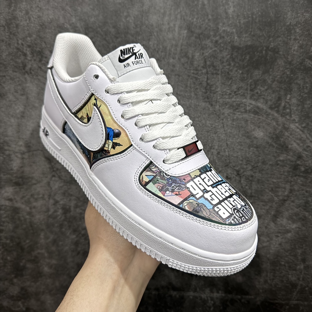 图片[3]-【公司级】Nk Air Force 1\’07 Low 侠道飞车主题空军一号低帮休闲板鞋 CW2288-302n官方同步 原装级别 原楦头原纸板 打造纯正空军版型 尺码：36 36.5 37 38 38.5 39 40 40.5 41 42 42.5 43 44 44.5 45-莆田鞋批发中心