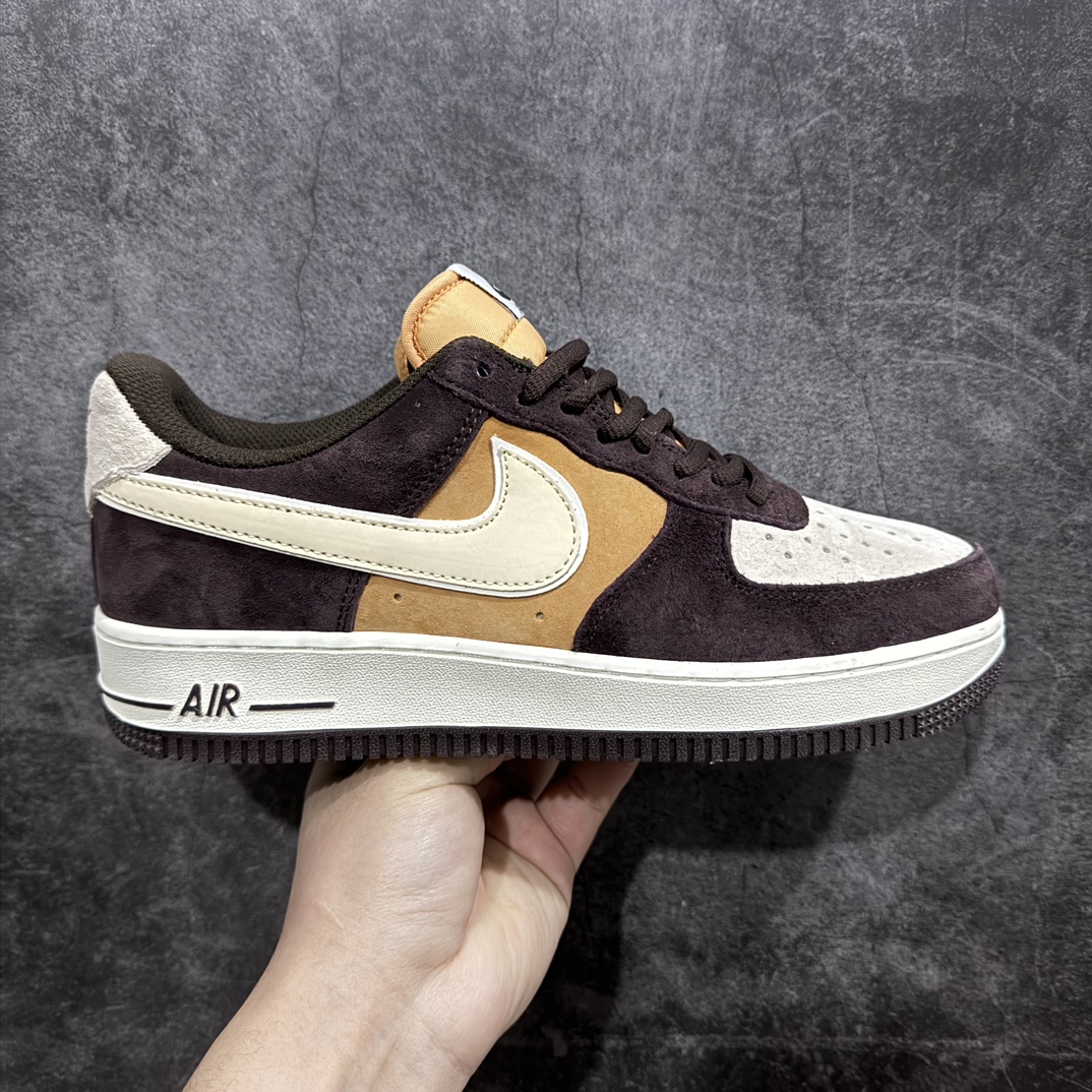 【公司级】Nk Air Force 1\’07 Low 米黄棕 空军一号低帮休闲板鞋 NT9986-008n原厂麂皮 原楦原纸板 纯正版型 正品NFC感应芯片 高清洁度 内置全掌气垫 尺码：36 36.5 37.5 38 38.5 39 40 40.5 41 42 42.5 43 44 44.5 45-莆田鞋批发中心