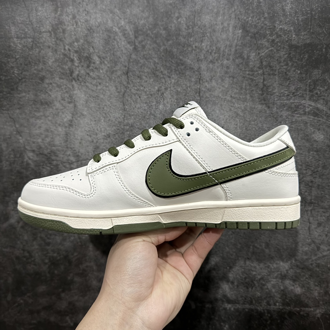 图片[2]-【定制版】Nk SB Dunk Low KAWS联名-白绿勾 周年高端定制 低帮休闲板鞋定制鞋盒 大厂纯原品质出货 超高清洁度 皮料切割干净无任何毛边 细节完美货号：DD1391-121  尺码：36 36.5 37.5 38 38.5 39 40 40.5 41 42 42.5 43 44 44.5 45-莆田鞋批发中心