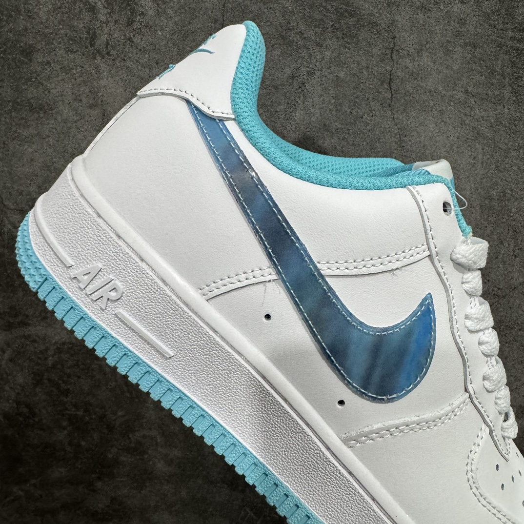 AirForce1Low07白天蓝原楦头原纸板打造纯正低帮空军版型专注外贸渠道全掌内置蜂窝气垫原盒配件原