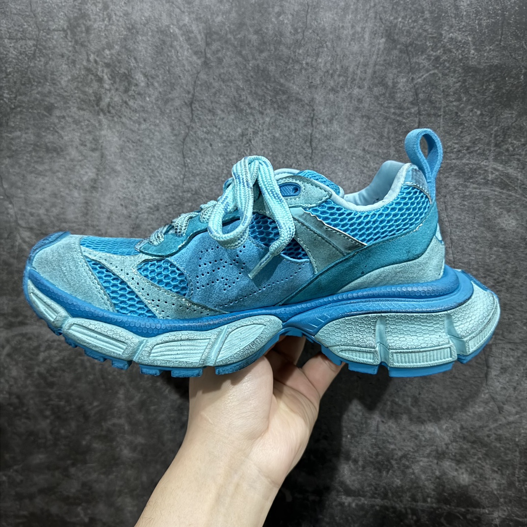 BALENCIAGA3XLSneakers巴黎世家十代网布系带低帮走秀复古老爹鞋全套原纸板楦头开发最原汁