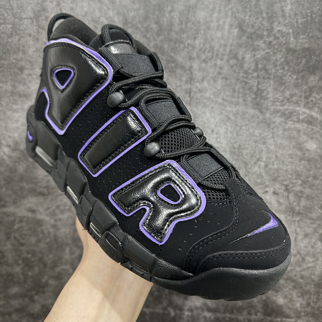 纯原NKAirMoreUptempo96OG皮蓬大AIR复古篮球鞋黑绿DV1879-001市场主流顶级版