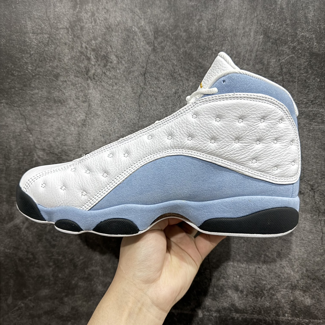 图片[2]-【外贸纯原】Air Jordan AJ13 白蓝 414571-170n全新配色 高端零售国内专业外贸AJ大厂出品原厂楦头纸板 原厂皮料打造 3D变色原厂猫眼 真碳板 内置前后双气垫外贸大厂纯原出品 原鞋开发  版型近乎零偏差 采购原厂皮料 LOGO五金部件高价开发私模 杜绝一眼假版本 #原鞋1:1开模大底共3层贴合工艺 三层中间加入海玻璃缓震鞋垫 大底采用进口一次MD而非市面二次MD低价原料成型 进口MD材料异味较少比原鞋还少 市面异味大刺鼻 Size：40 40.5 41 42 42.5 43 44 44.5 45 46 47.5-莆田鞋批发中心