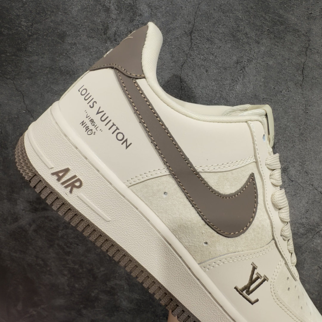 图片[7]-【公司级】Nk Air Force 1\’07 Low LV联名-猪八米棕 空军一号低帮休闲板鞋 XB8228-835n原楦头原纸板 原装鞋盒 定制五金配件 内置全掌气垫 原厂鞋底（附带LV钛合金一百七十周年纪念扣一枚） 尺码：36 36.5 37.5 38 38.5 39 40 40.5 41 42 42.5 43 44 44.5 45-莆田鞋批发中心