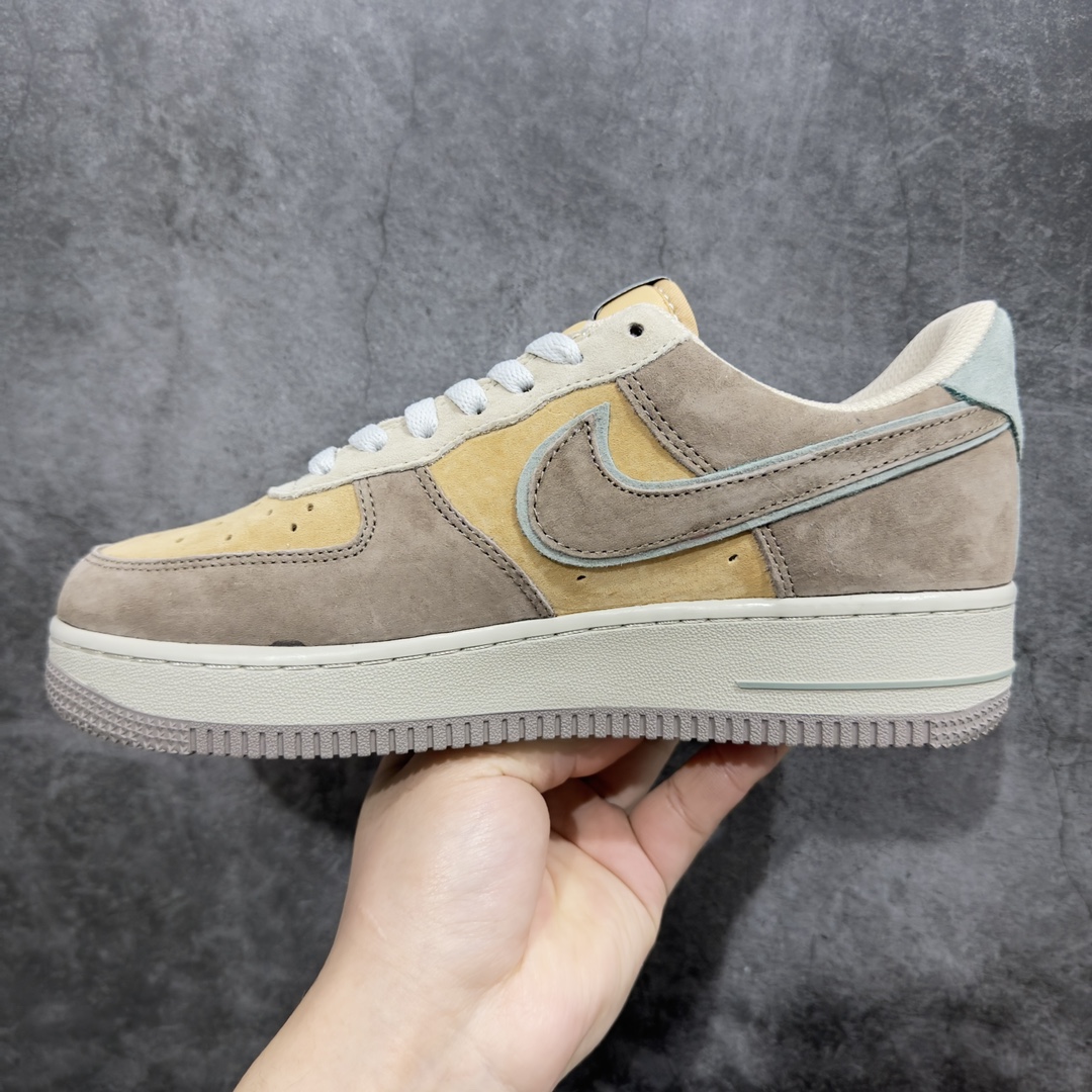 图片[2]-【公司级】Nk Air Force 1\’07 Low \”Hot Dog\” 空军一号定制低帮休闲板鞋 CD1221-333n#热狗香肠主题 快餐时代 美团外卖 原厂全鞋身麂皮 原楦原纸板 绒感质感S级 纯正版型 正品NFC感应芯片 高清洁度 内置全掌气垫  尺码：36 36.5 37.5 38 38.5 39 40 40.5 41 42 42.5 43 44 44.5 45 H8D4-莆田鞋批发中心