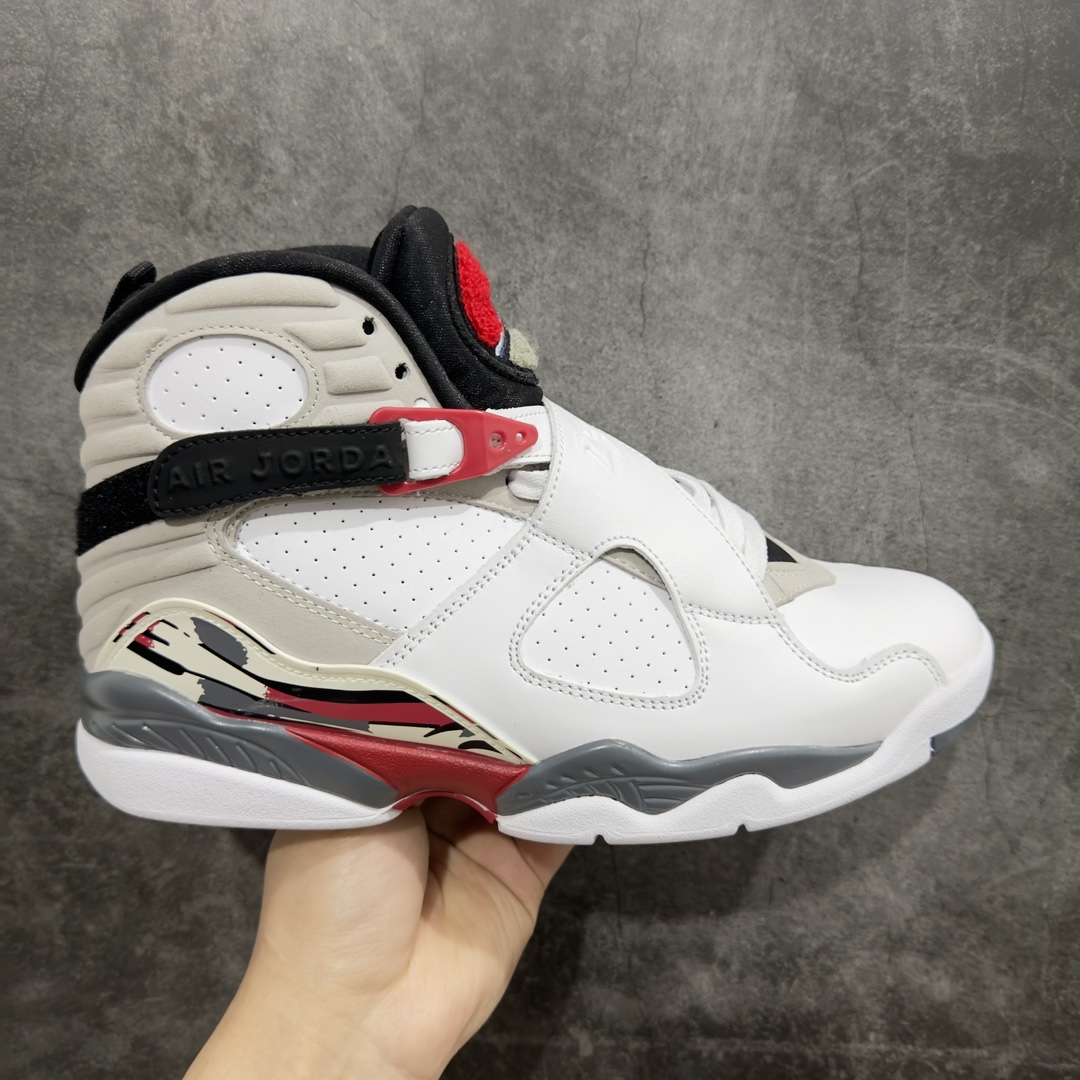 【【外贸版本】 原装级别外贸大厂 Air Jordan 8 兔八哥 货号：305381-103nn近期外贸热度爆款 目前市场唯一高端n 尺码：40-47.5-莆田鞋批发中心