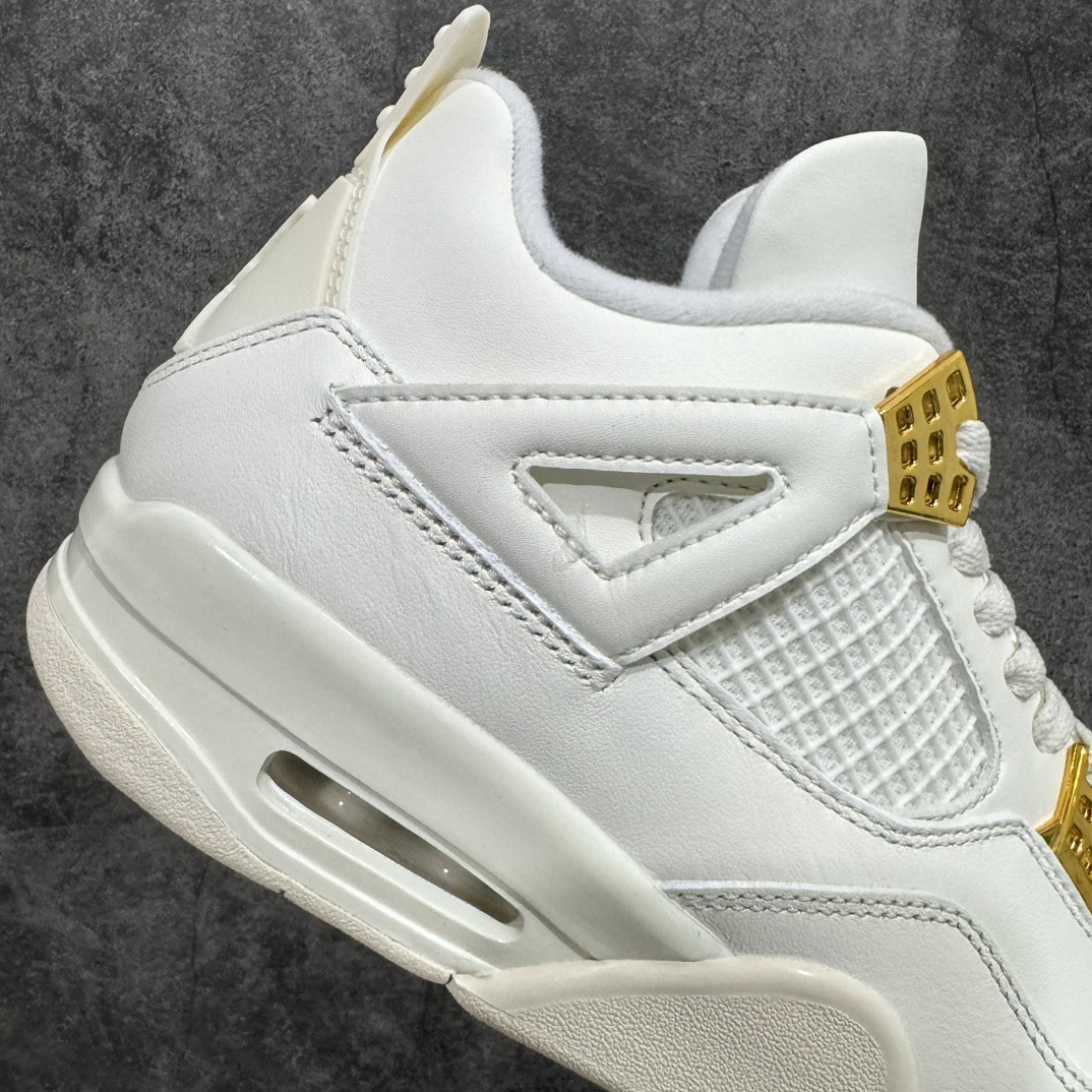 图片[7]-【莞产裁片版本】Air Jordan 4 “Metallic Gold”AJ4米白金扣n品质细节无可挑剔的版本n天花板级别的产物 真心完美好货n原鞋原版开发 原厂磨具和正确版型！n原厂皮料 原楦头 细节同步ZP 外贸首选操作版本 货号：AQ9129-170 尺码：40.5-48.5-莆田鞋批发中心