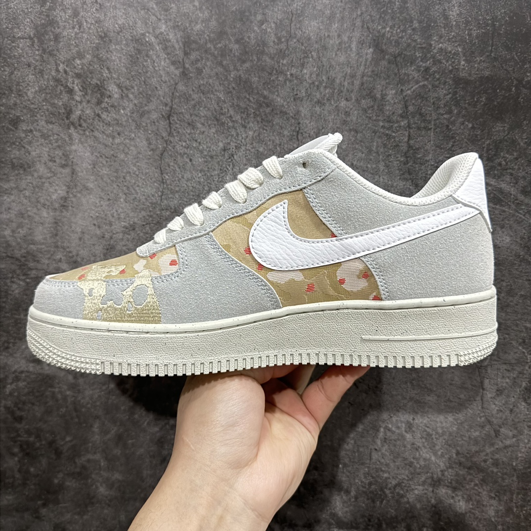 图片[2]-【公司级】Nk Air Force 1\’07 Low \”Desert Camo\” 梭织提花 空军一号低帮休闲板鞋 DD1175-001n原楦头原纸板 纯正空军版型 全掌内置全掌气垫 原厂中底钢印 拉帮完美 尺码：36 36.5 37.5 38 38.5 39 40 40.5 41 42 42.5 43 44 44.5 45-莆田鞋批发中心