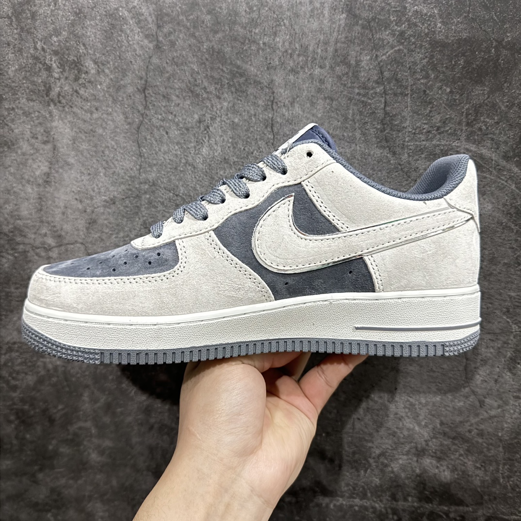 图片[2]-【公司级】Supreme x Nk Air Force 1\’07 Low 联名款 暗灰麂皮 空军一号低帮休闲板鞋 ME2392-107n#3M反光 定制皮料 原盒原包装 原楦头原纸板 纯正版型 正品NFC感应芯片 内置全掌气垫 尺码：36 36.5 37.5 38 38.5 39 40 40.5 41 42 42.5 43 44 44.5 45-莆田鞋批发中心