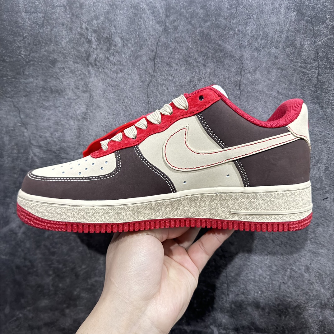 公司级NikeAirForce1Low07龙年限定黄棕红原楦头原纸板打造纯正低帮空军版型专注外贸渠道全掌