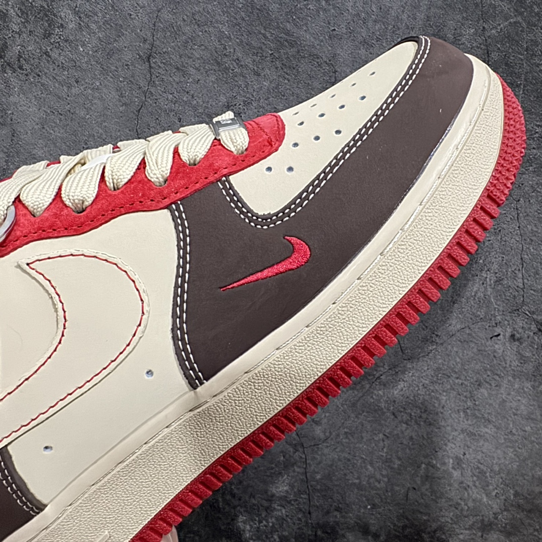 公司级NikeAirForce1Low07龙年限定黄棕红原楦头原纸板打造纯正低帮空军版型专注外贸渠道全掌