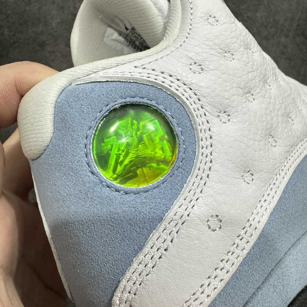 莞产纯原版AirJordanAJ13白蓝414571-170纯原大厂出品全系列原楦原纸板开发采购原厂皮料