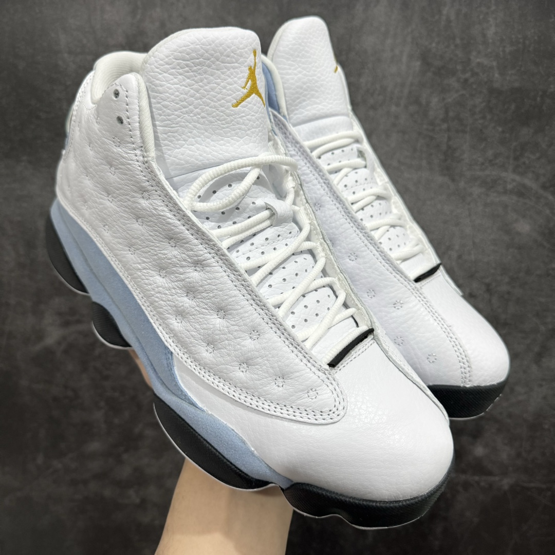 莞产纯原版AirJordanAJ13白蓝414571-170纯原大厂出品全系列原楦原纸板开发采购原厂皮料