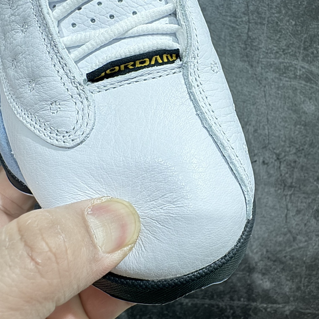 莞产纯原版AirJordanAJ13白蓝414571-170纯原大厂出品全系列原楦原纸板开发采购原厂皮料