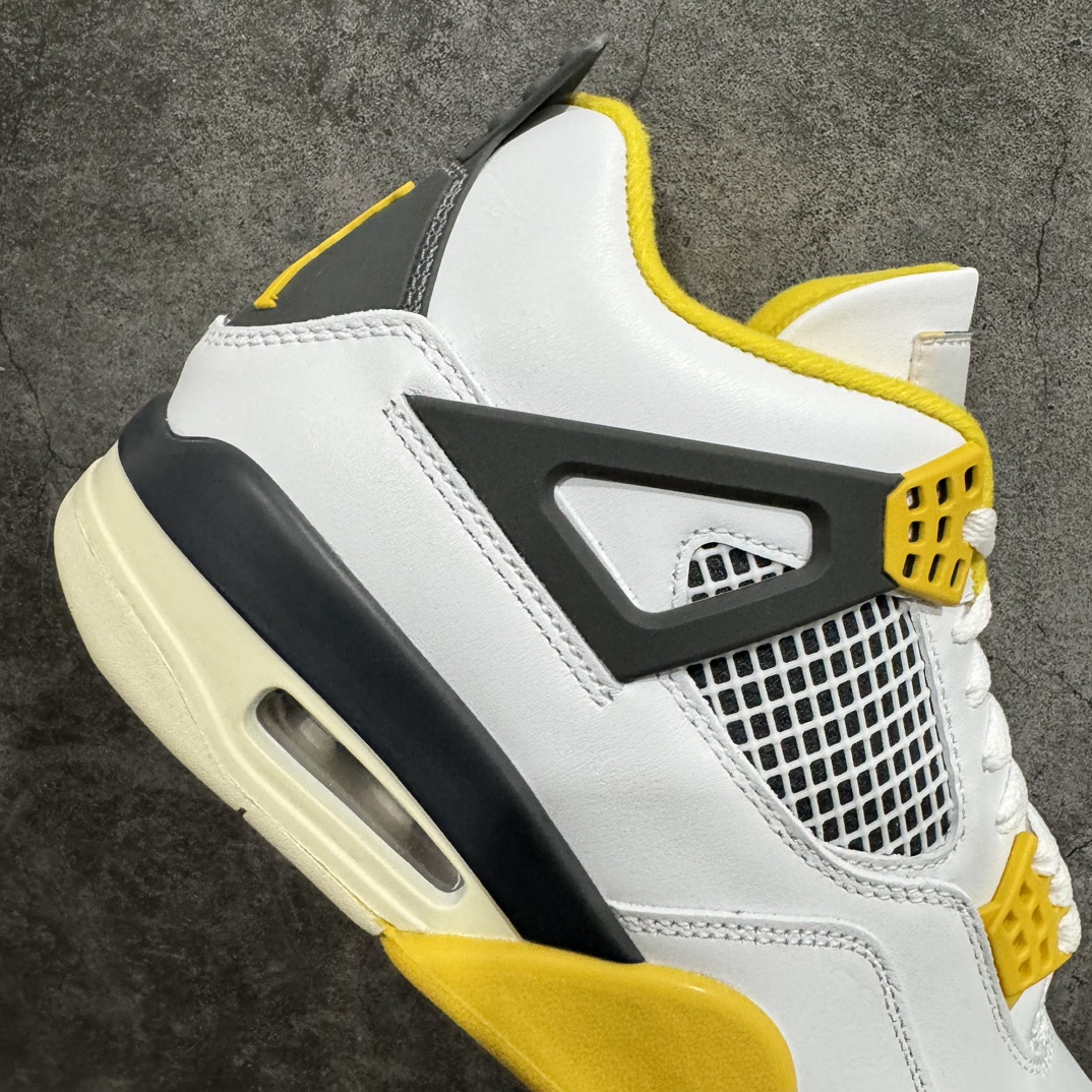 AirJordanAJ4Retro白黄雷公AQ9129-101全新升级改良原鞋原楦原纸板同源开发完美呈现