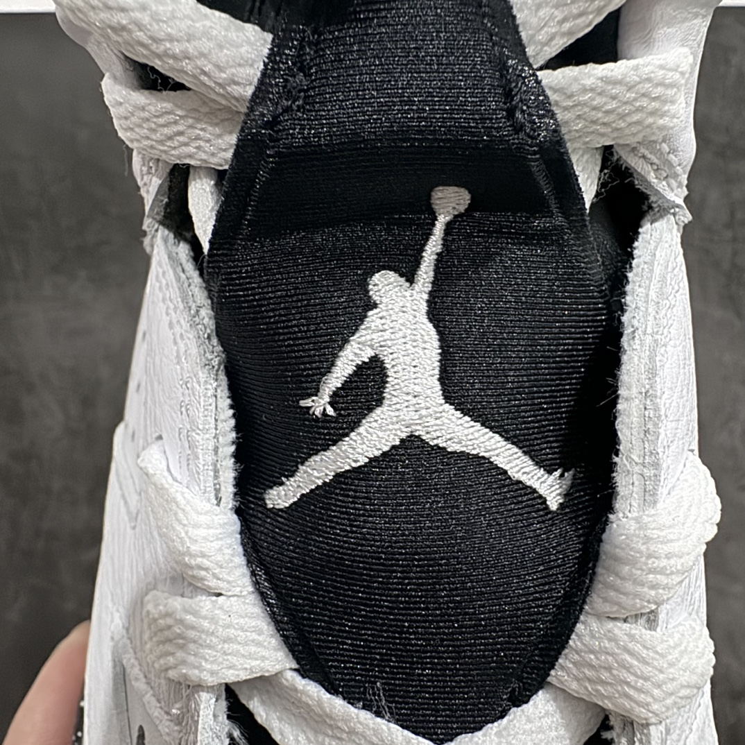 外贸纯原版本AirJordan6Retro“ReverseOreo”6代反转奥利奥白黑原楦原纸板打造最纯