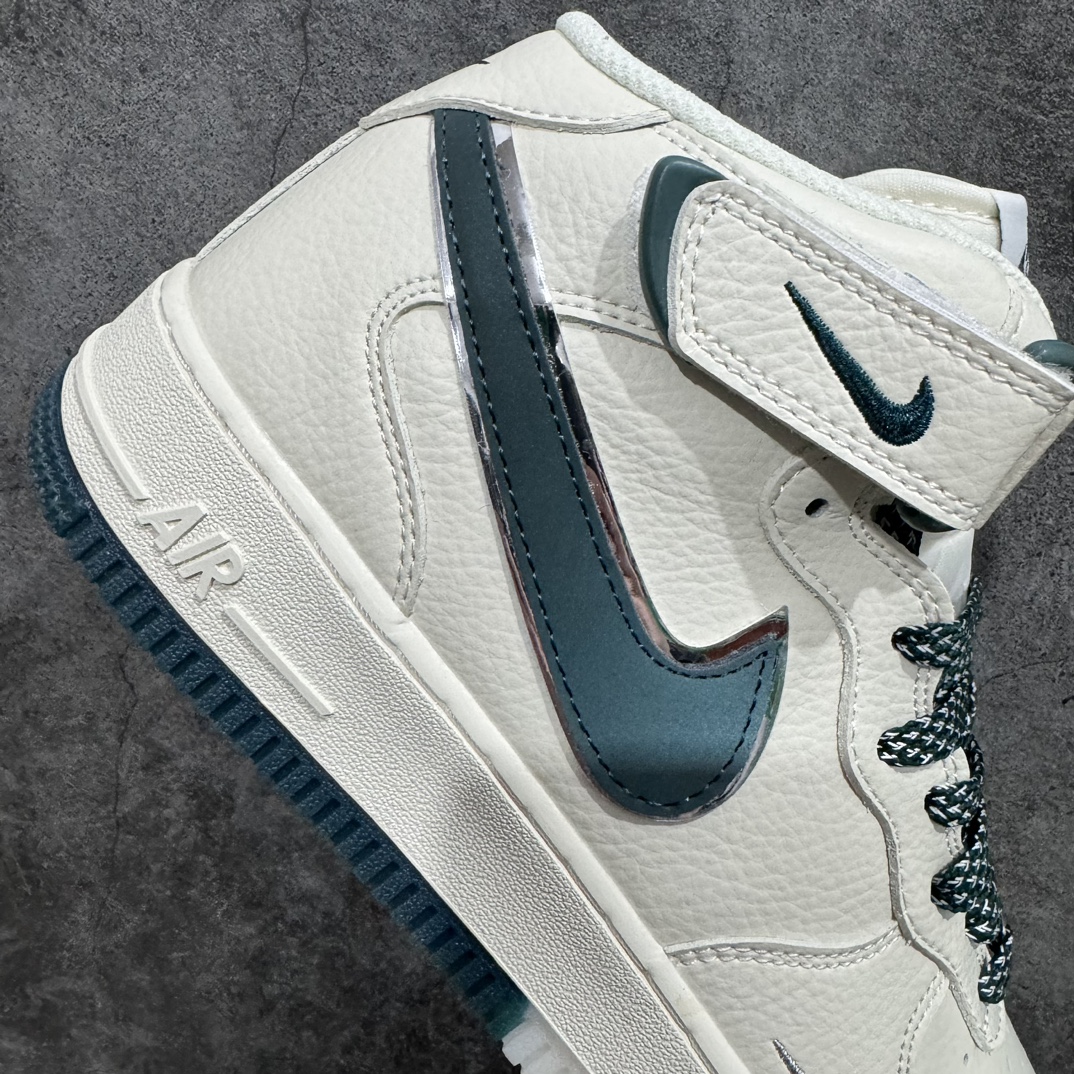 图片[7]-【公司级】Nike Air Force 1 Mid 07 白绿满天星n原楦头原纸板 打造纯正中帮空军版型 专注外贸渠道 全掌内置蜂窝气垫原盒配件 原厂中底钢印、拉帮完美官方货号：XL0236 235 Size：36 36.5 37.5 38 38.5 39 40 40.5 41 42 42.5 43 44 44.5 45-莆田鞋批发中心