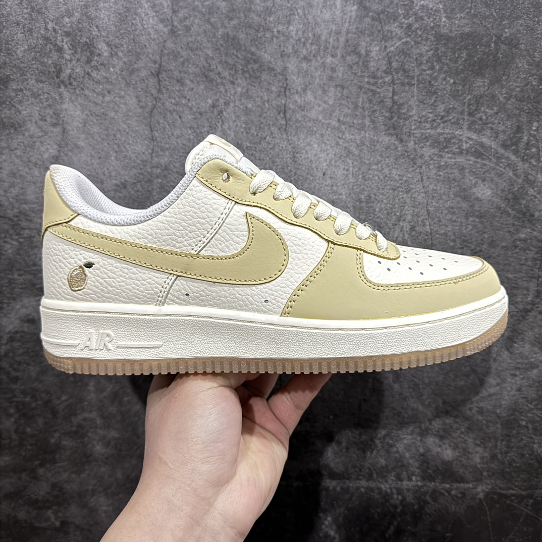 【公司级】Nike Air Force 1 Low “Lemon Drop”柠檬黄 空军一号低帮休闲板鞋 原厂定制皮料 正品NFC感应芯片 原楦原纸板 纯正空军版型 内置全掌气垫货号：AA6092-700  尺码：36-45（半）-莆田鞋批发中心