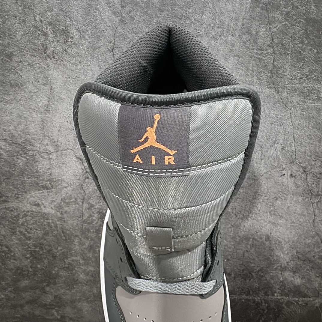 AirJordanAJ1Mid深灰拼接中帮配色FQ8338-017市面中低帮最具代表性版本没有之一口碑大