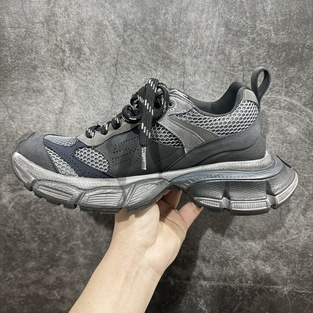 纯原BALENCIAGA3XLSneakers巴黎世家十代升级版网布系带低帮走秀复古老爹鞋全套原纸板楦头