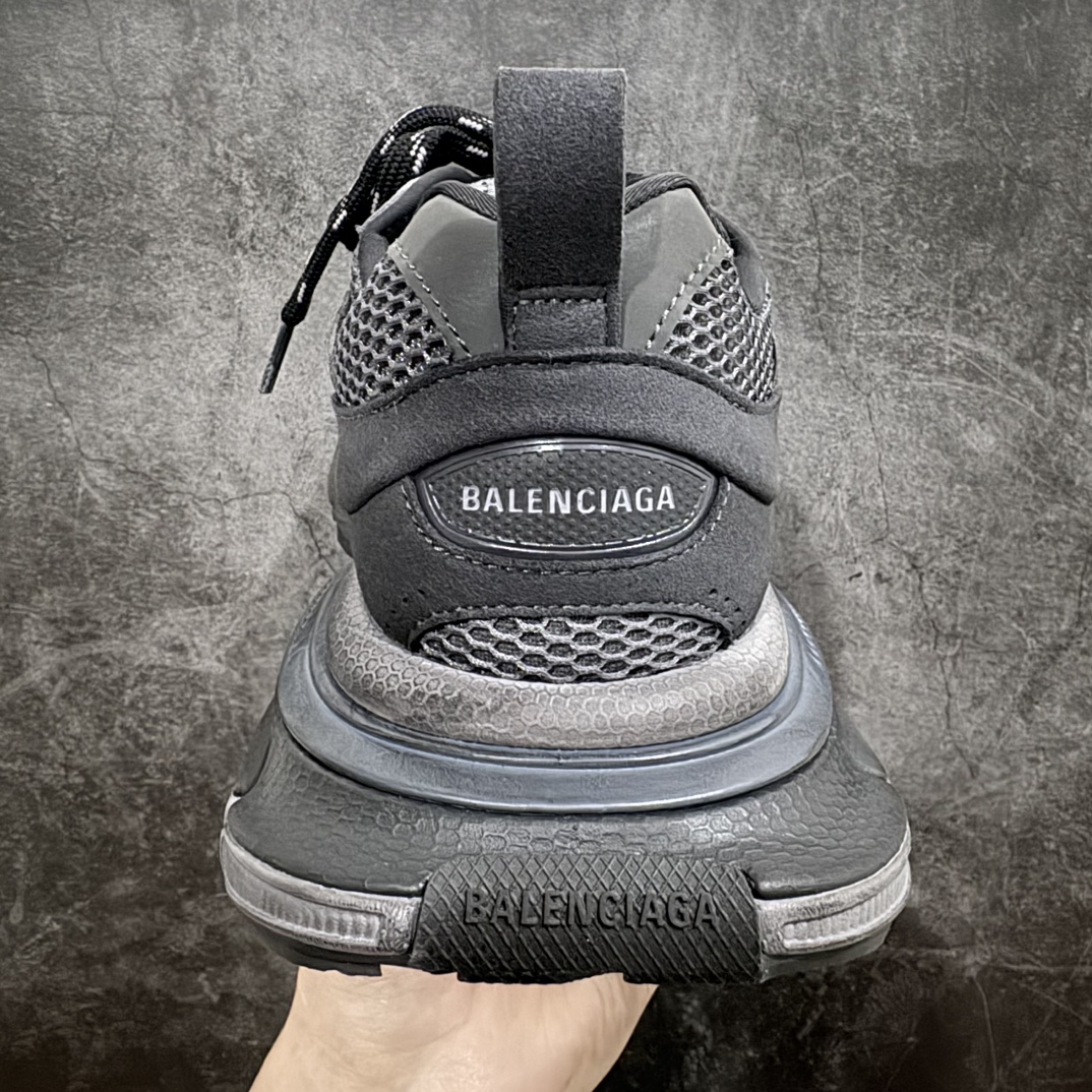 纯原BALENCIAGA3XLSneakers巴黎世家十代升级版网布系带低帮走秀复古老爹鞋全套原纸板楦头