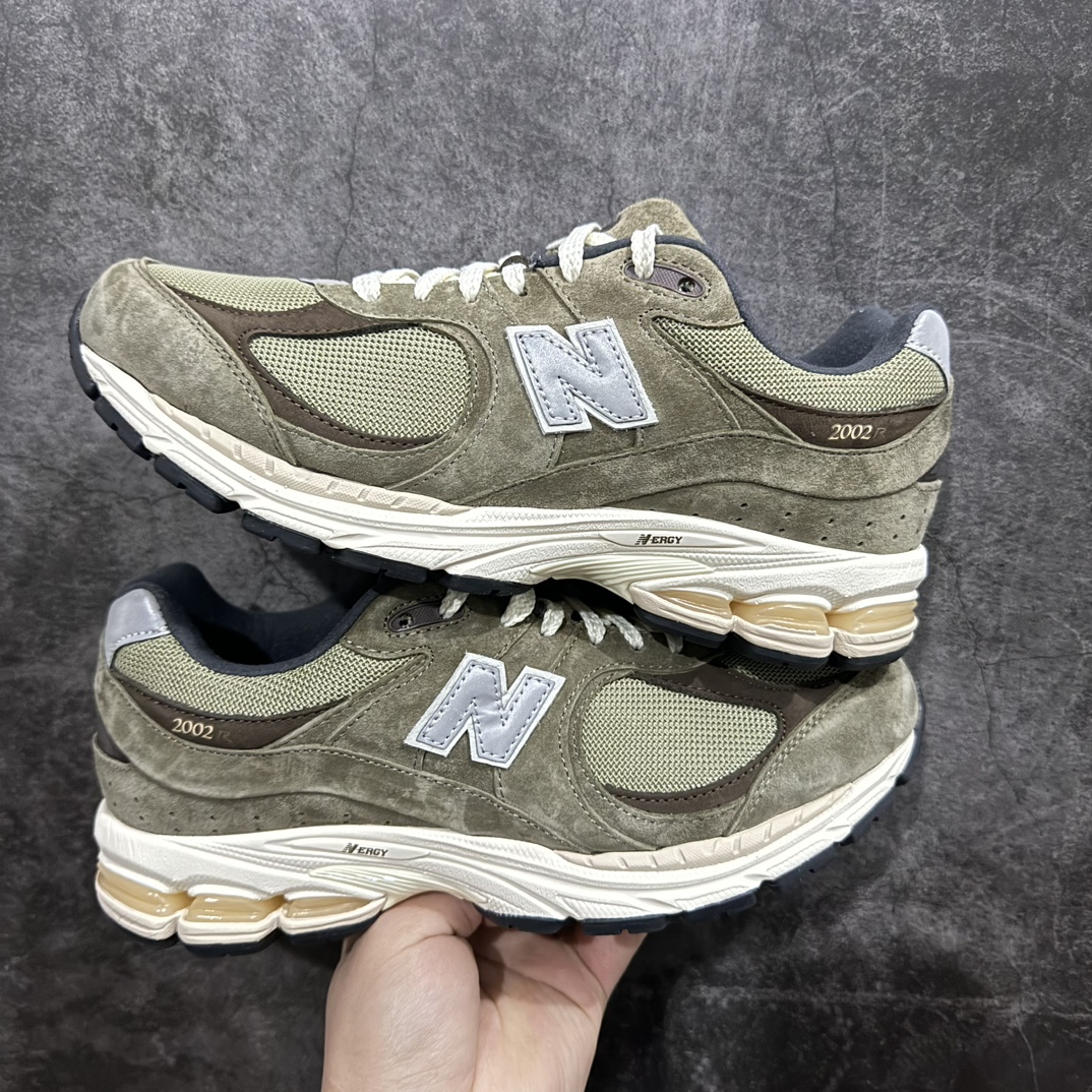 纯原版新百伦NBNewBalanceM2002RHN绿色全套原楦原纸板原厂数据开发原厂网纱原装进口翻毛皮