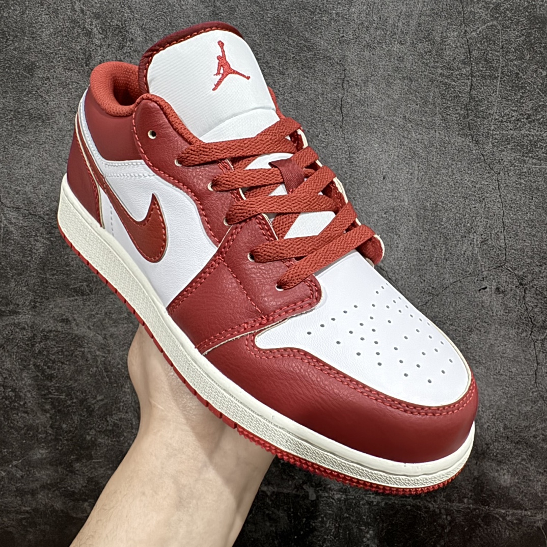 AirJordanAJ1Low低帮白红FJ3459-160终端优势供应市面中低帮最具代表性版本没有之一口