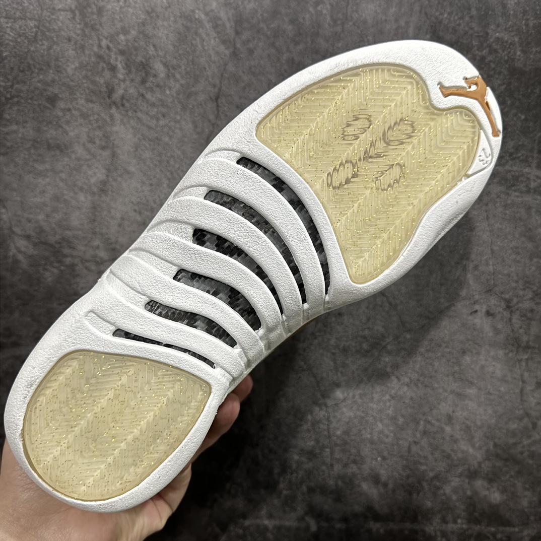 外贸版本AirJordan12RetroOVOWhite乔丹AJ12代猫头鹰白金货号873864-102