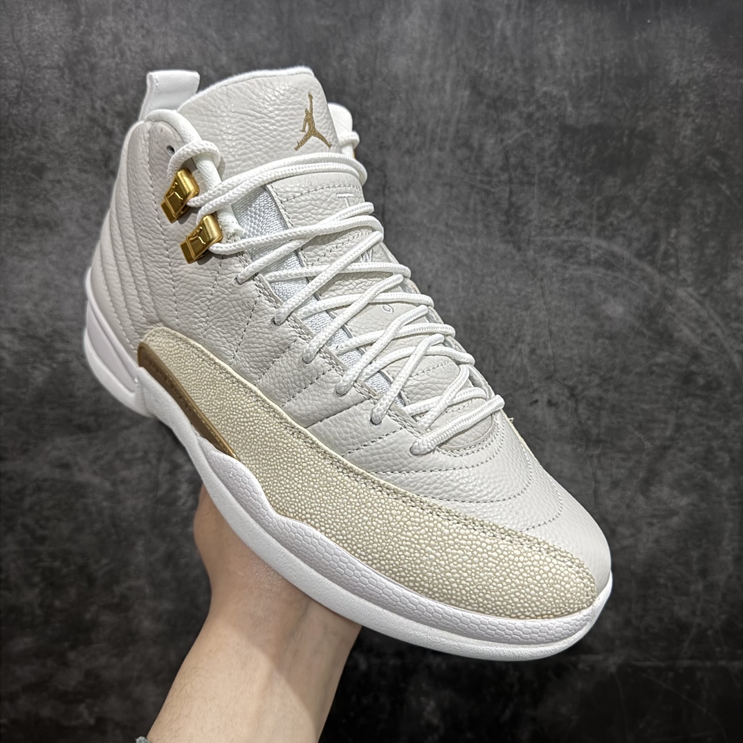 外贸版本AirJordan12RetroOVOWhite乔丹AJ12代猫头鹰白金货号873864-102