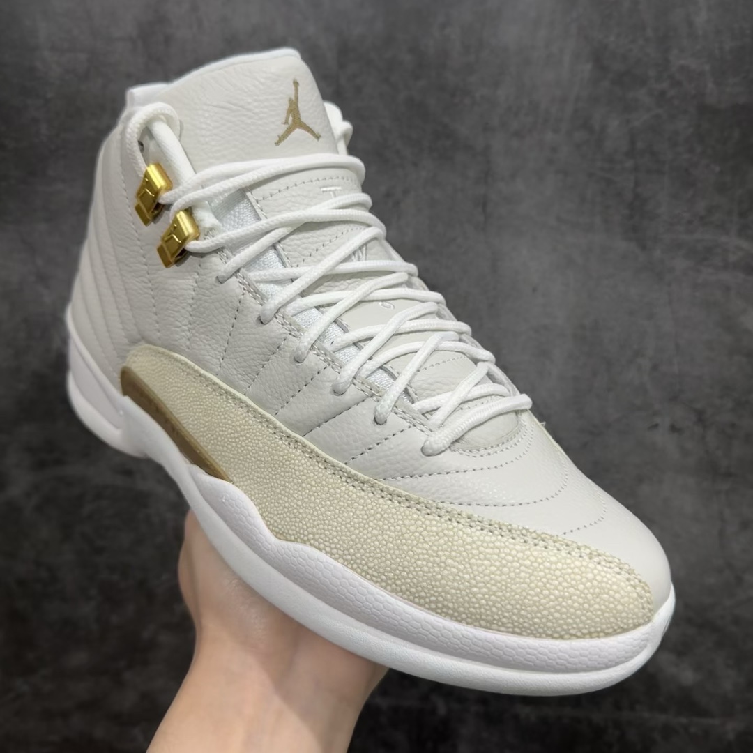 外贸版本AirJordan12RetroOVOWhite乔丹AJ12代猫头鹰白金货号873864-102