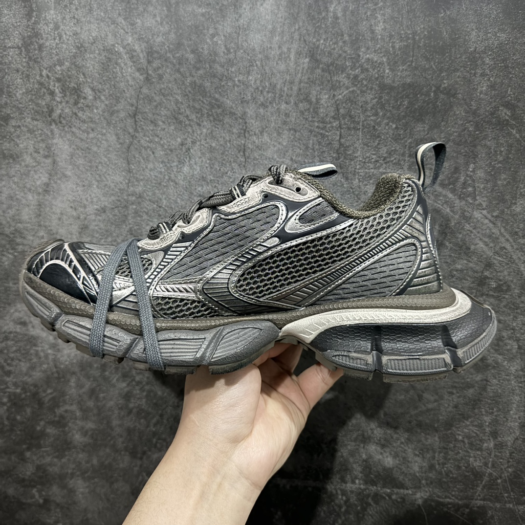 420  【XA版本】BALENCIAGA 3XL Sneakers  巴黎世家十代网布系带低帮走秀复古老爹鞋