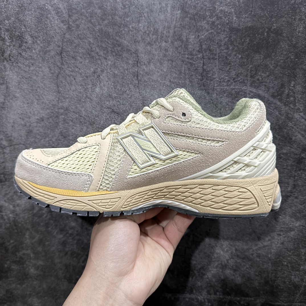 纯原版AuraleexNewBalanceM1906系列联名米色M1906RAU鞋侧N字Logo装饰有N