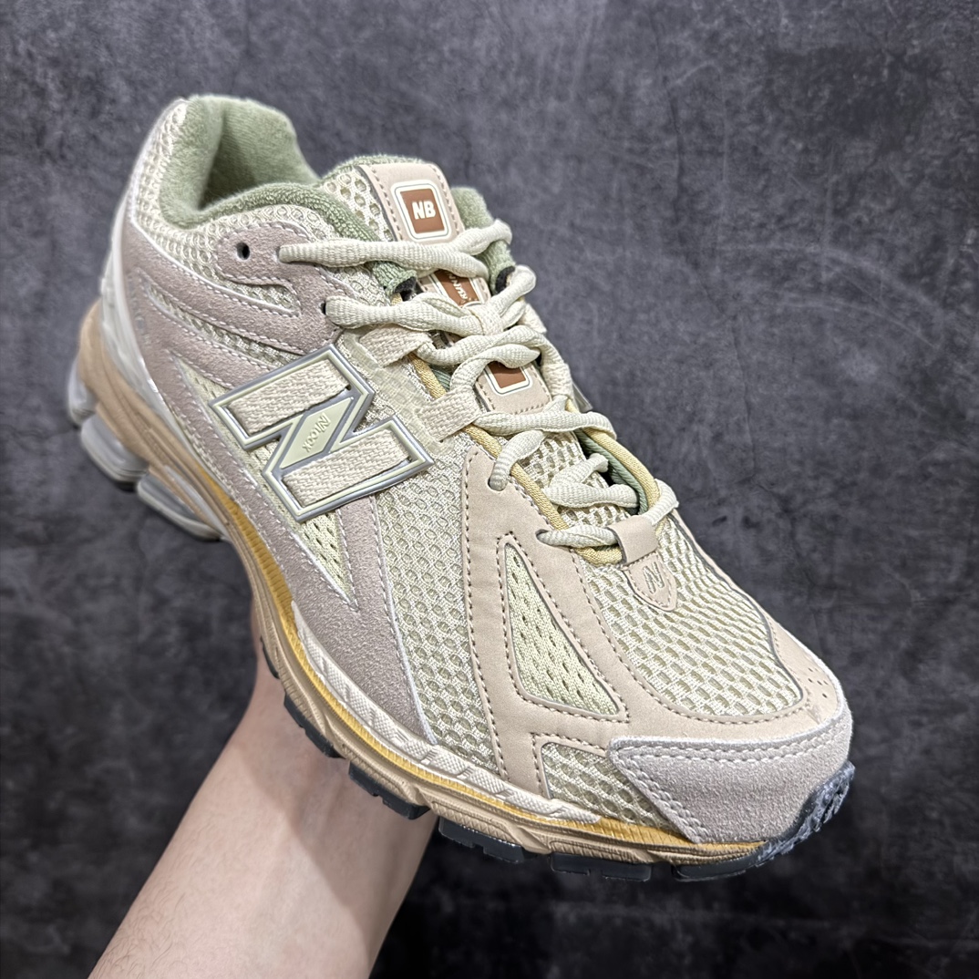 纯原版AuraleexNewBalanceM1906系列联名米色M1906RAU鞋侧N字Logo装饰有N