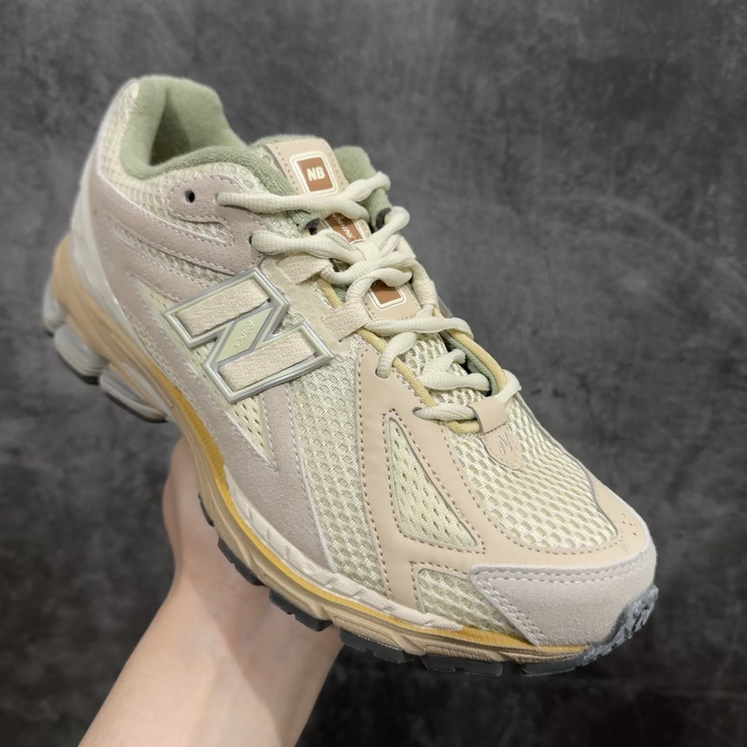 纯原版AuraleexNewBalanceM1906系列联名米色M1906RAU鞋侧N字Logo装饰有N