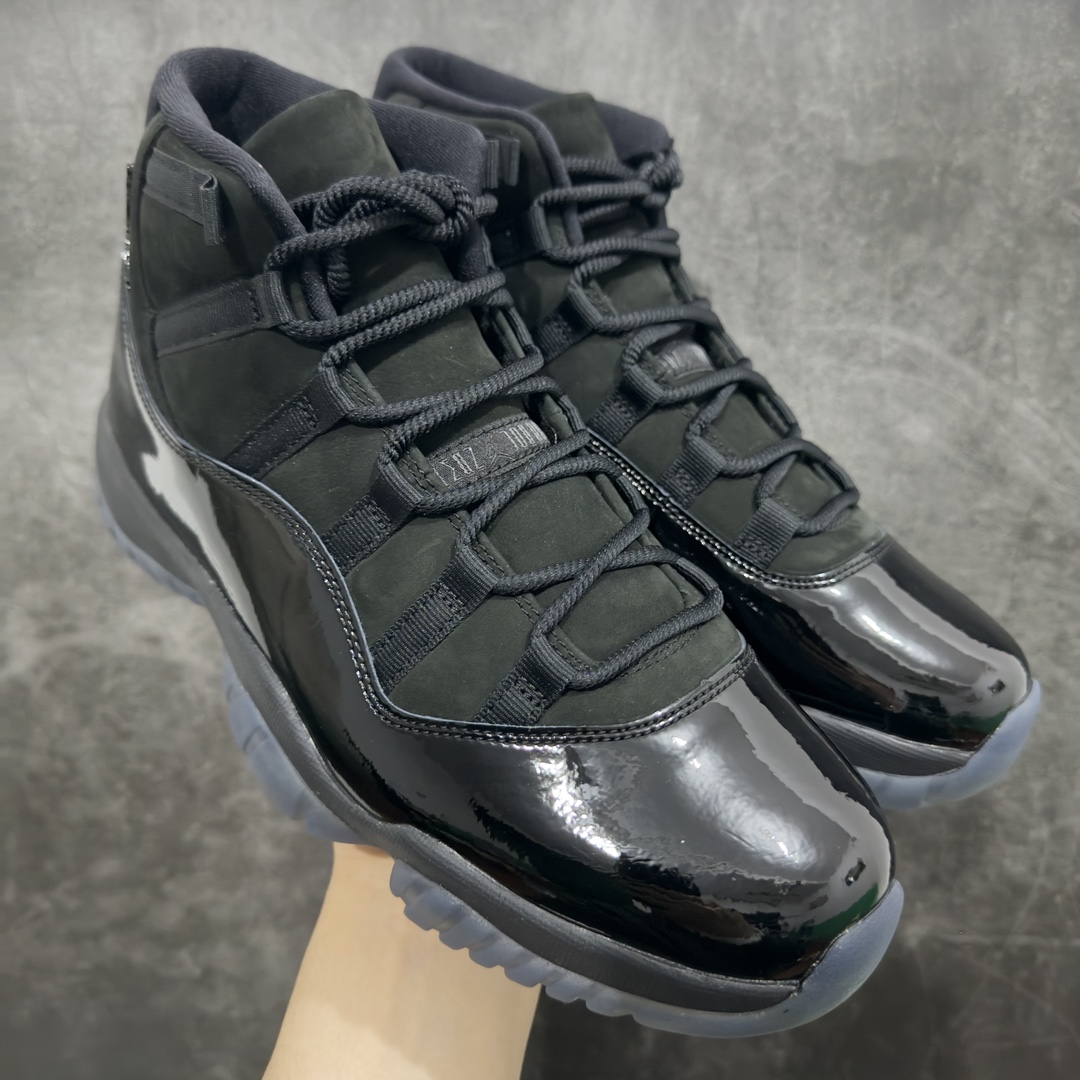 【莞产裁片】Air Jordan AJ11黑武士 黑伽马n渠道货 全新批次补出 新货无氧化市场天花板品质‼️n原楦原档案数据开模打造原厂中底拉帮钢印 原厂漆皮 防冻不开裂头层皮料 原装鞋撑 水晶大底正确色度色泽原楦原数据 原厂车缝走线及对位 毫厘不差飞人logo采用原厂配件金属 原装碳纤维真实碳板 增强抗扭 原内标 原盒标 正确官方原盒 原厂防氧化水晶外底 原厂配套厂全掌solo气垫   尺码：40.5-48.5（us7.5-14） 货号：378037-005 编码：BD500520-莆田鞋批发中心