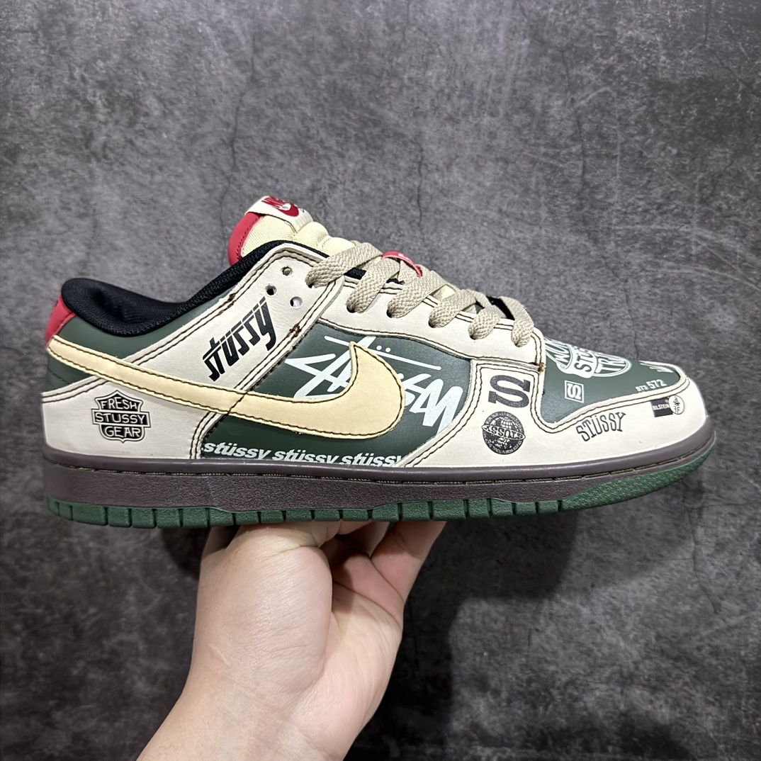 【海外定制版】Nike Dunk SB系列 二代绿DV0834-137 Nike Dunk SB Low 防滑耐磨 轻便低帮板鞋 男女同款nn大厂出品 极力推荐 原装头层材料清洁度 电绣工艺 皮料切割干净无任何毛边 细节完美SIZE：36-46 编码：NM250270-莆田鞋批发中心