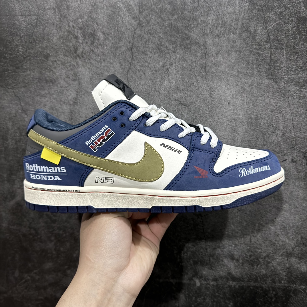 【海外定制版】 Nike Dunk SB系列n复古白蓝DD1391-140 Nike Dunk SB Low 防滑耐磨 轻便低帮板鞋 男女同款nn大厂出品 极力推荐 原装头层材料清洁度 电绣工艺 皮料切割干净无任何毛边 细节完美SIZE：36-46 编码：NM250270-莆田鞋批发中心