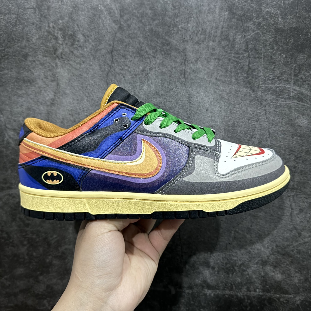 【海外定制版】  Nike Dunk SB系列n小丑DV0834-901 Nike Dunk SB Low 防滑耐磨 轻便低帮板鞋 男女同款nn大厂出品 极力推荐 原装头层材料清洁度 电绣工艺 皮料切割干净无任何毛边 细节完美SIZE：36-46 编码：NM250270-莆田鞋批发中心