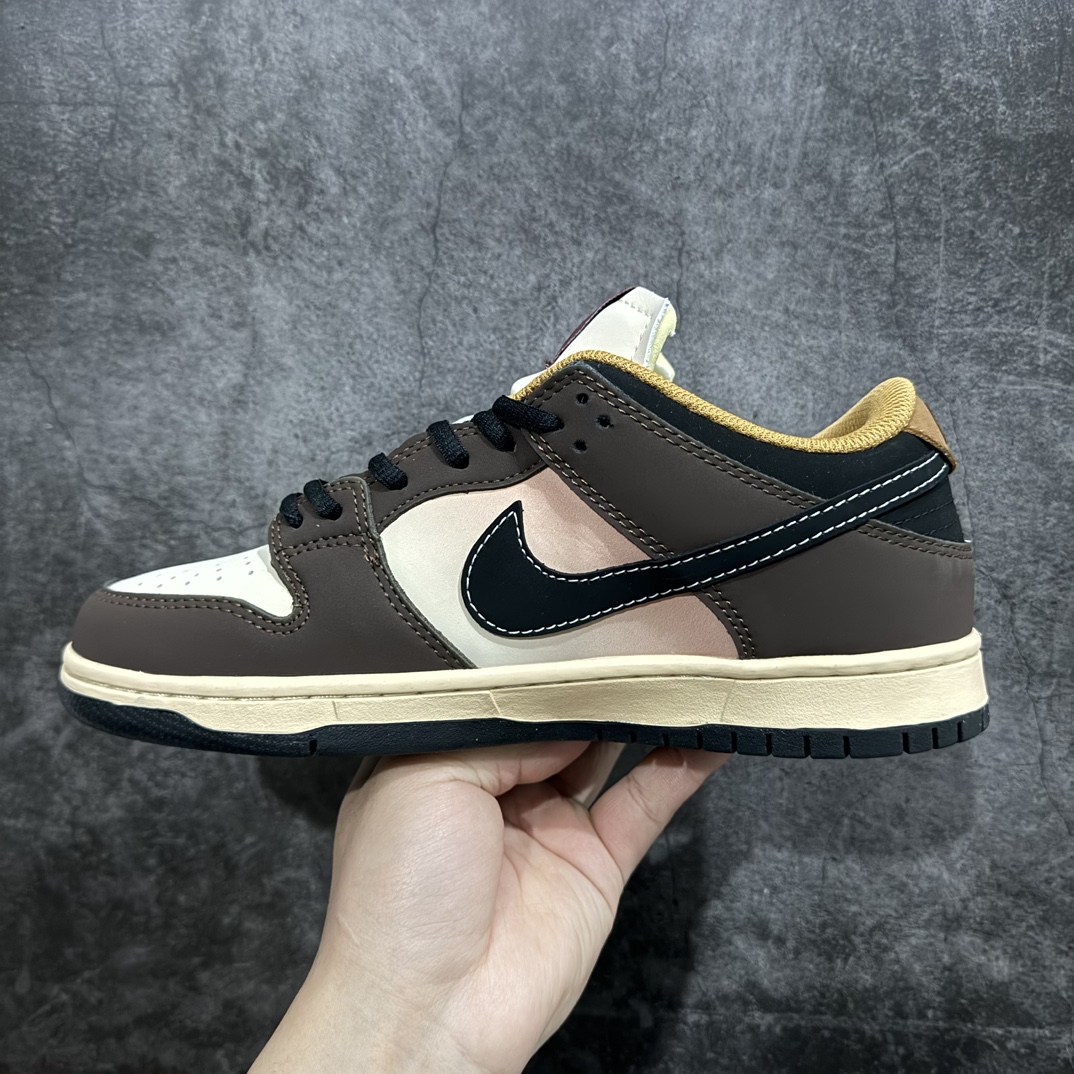 本地海外定制版NikeDunkSB系列黑棕DD1391-002NikeDunkSBLow防滑耐磨轻便低帮