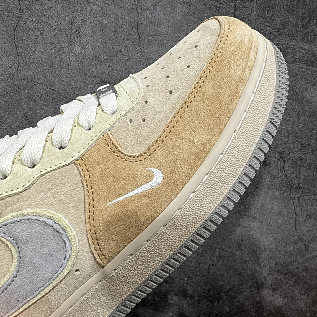 本地公司级NikeAirForce1Low07甜甜圈棕橙原楦头原纸板打造纯正低帮空军版型专注外贸渠道全掌