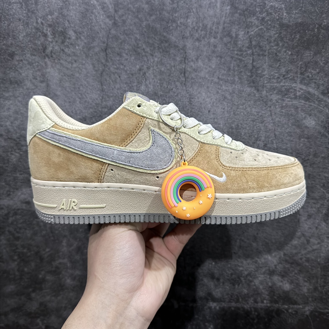 本地公司级NikeAirForce1Low07甜甜圈棕橙原楦头原纸板打造纯正低帮空军版型专注外贸渠道全掌