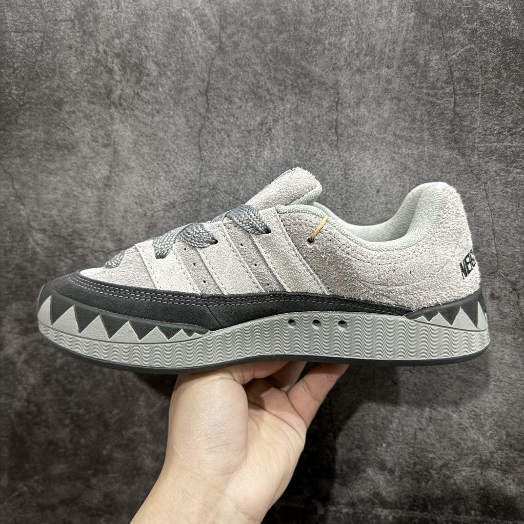 图片[2]-【纯原DT版本】Adidas Adimatic 鲨鱼面包鞋天花板品质 市场最顶版本n原楦头原纸板 原装鞋盒所有材料均对标原版 ZP既视感 细节随意对比！ 货号：HP6771 尺码：35.5-45 编码：DT240260-鞋库