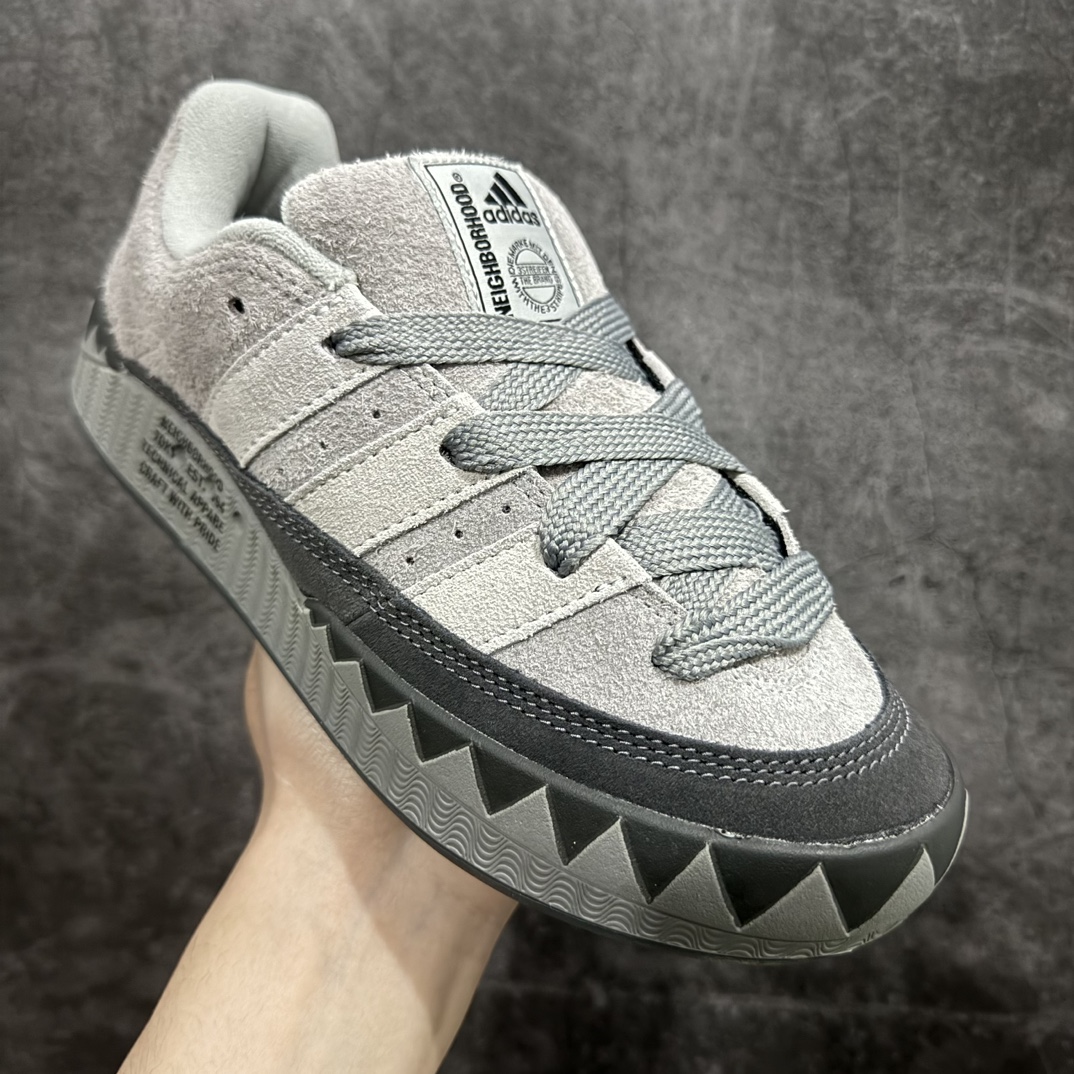 图片[3]-【纯原DT版本】Adidas Adimatic 鲨鱼面包鞋天花板品质 市场最顶版本n原楦头原纸板 原装鞋盒所有材料均对标原版 ZP既视感 细节随意对比！ 货号：HP6771 尺码：35.5-45 编码：DT240260-鞋库