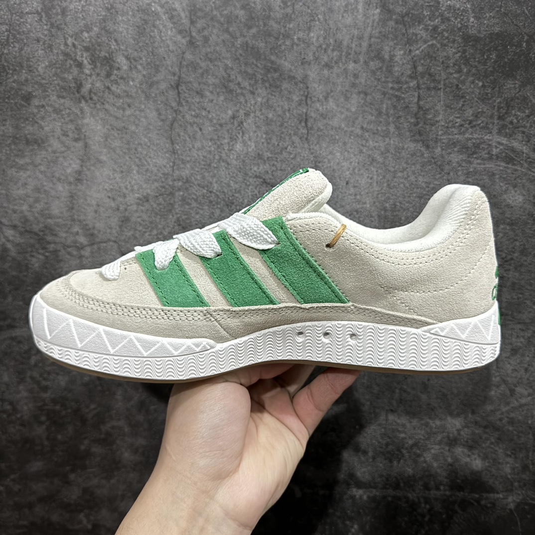 图片[2]-【纯原DT版本】Adidas Adimatic 鲨鱼面包鞋天花板品质 市场最顶版本n原楦头原纸板 原装鞋盒所有材料均对标原版 ZP既视感 细节随意对比！ 货号：HR0776 尺码：35.5-45 编码：DT240260-鞋库