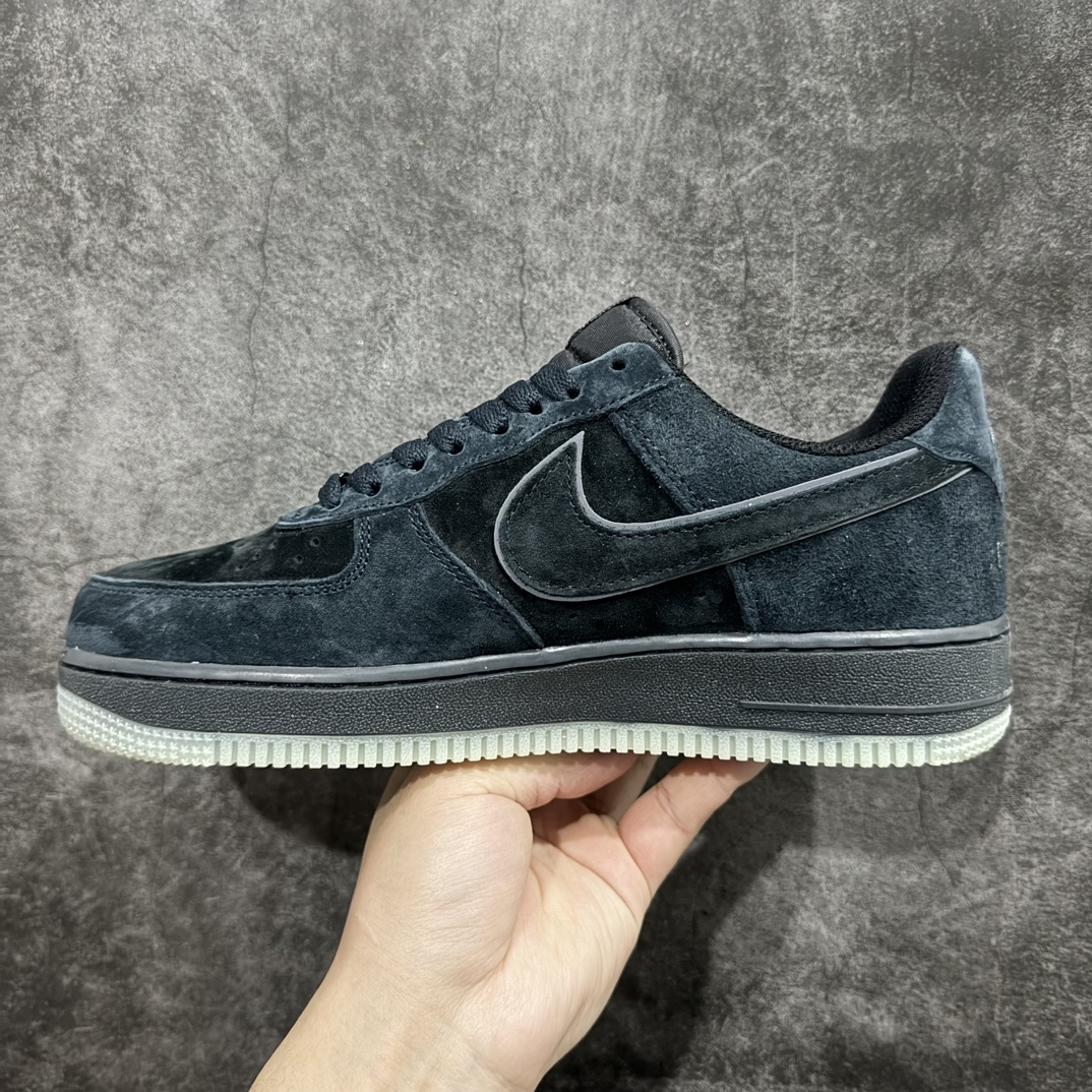 公司级NikeAirForce1Low07路飞黑灰原楦头原纸板打造纯正低帮空军版型专注外贸渠道全掌内置蜂