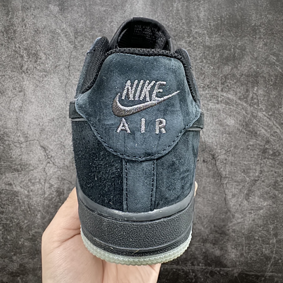 公司级NikeAirForce1Low07路飞黑灰原楦头原纸板打造纯正低帮空军版型专注外贸渠道全掌内置蜂