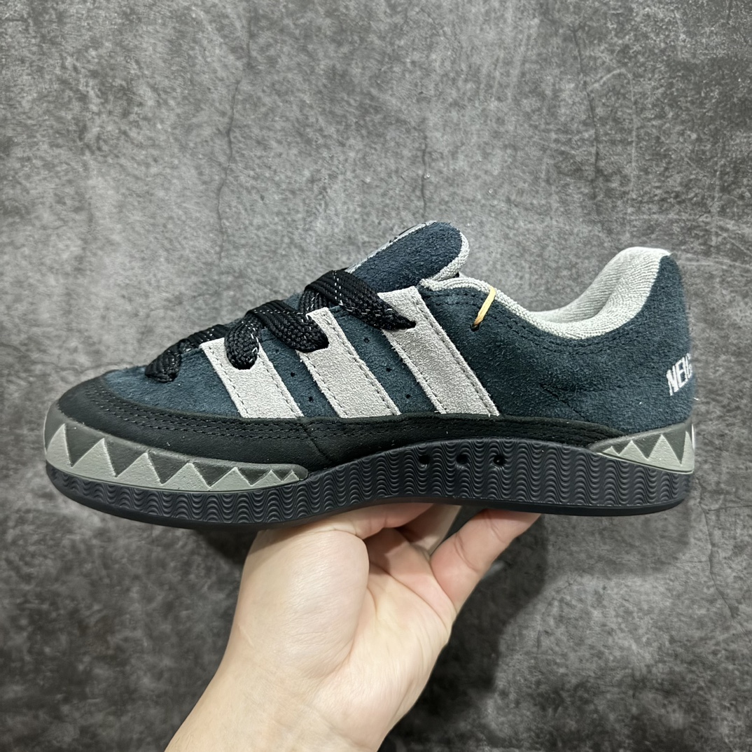 图片[2]-【纯原DT版本】Adidas Adimatic 鲨鱼面包鞋天花板品质 市场最顶版本n原楦头原纸板 原装鞋盒所有材料均对标原版 ZP既视感 细节随意对比！ 货号：HP6770 尺码：35.5-45 编码：DT240260-鞋库