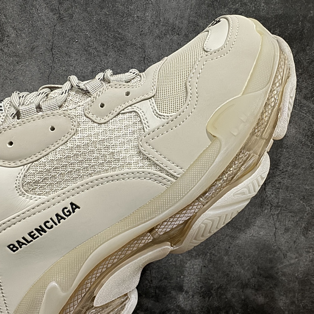 图片[6]-【Good版本】Balenciaga Triple S巴黎世家一代气垫老爹鞋n市场知名大厂出品主打巴黎世家全系n同配色中细节最优版本n原版开发 原厂数据打造私模 可直观对比正品  尺码：35-45 编码：HML520550-鞋库